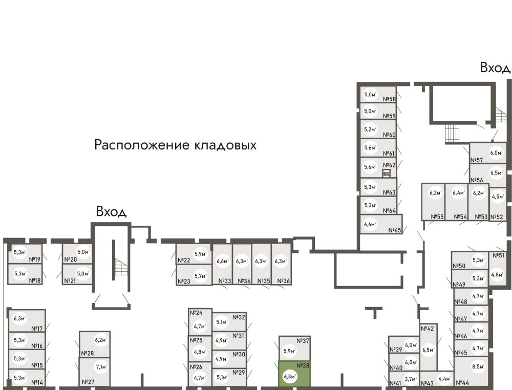 купить кладовку ЖК Равновесие, д.1, кладовая №38 в петрозаводске