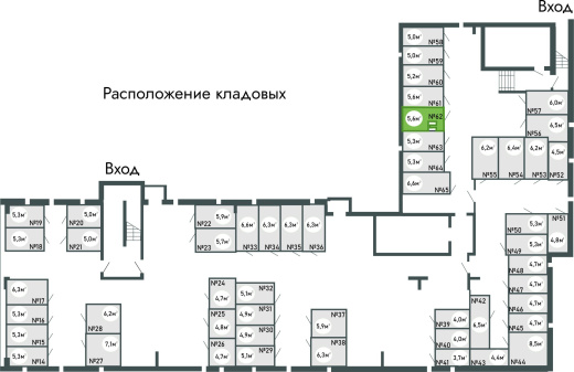 купить кладовку ЖК Равновесие, д.1, кладовая №62 в петрозаводске