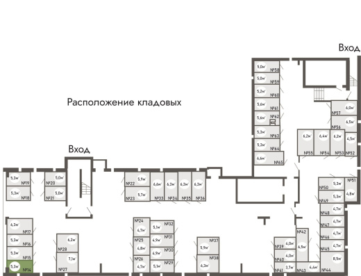 купить кладовку ЖК Равновесие, д.1, кладовая №14 в петрозаводске