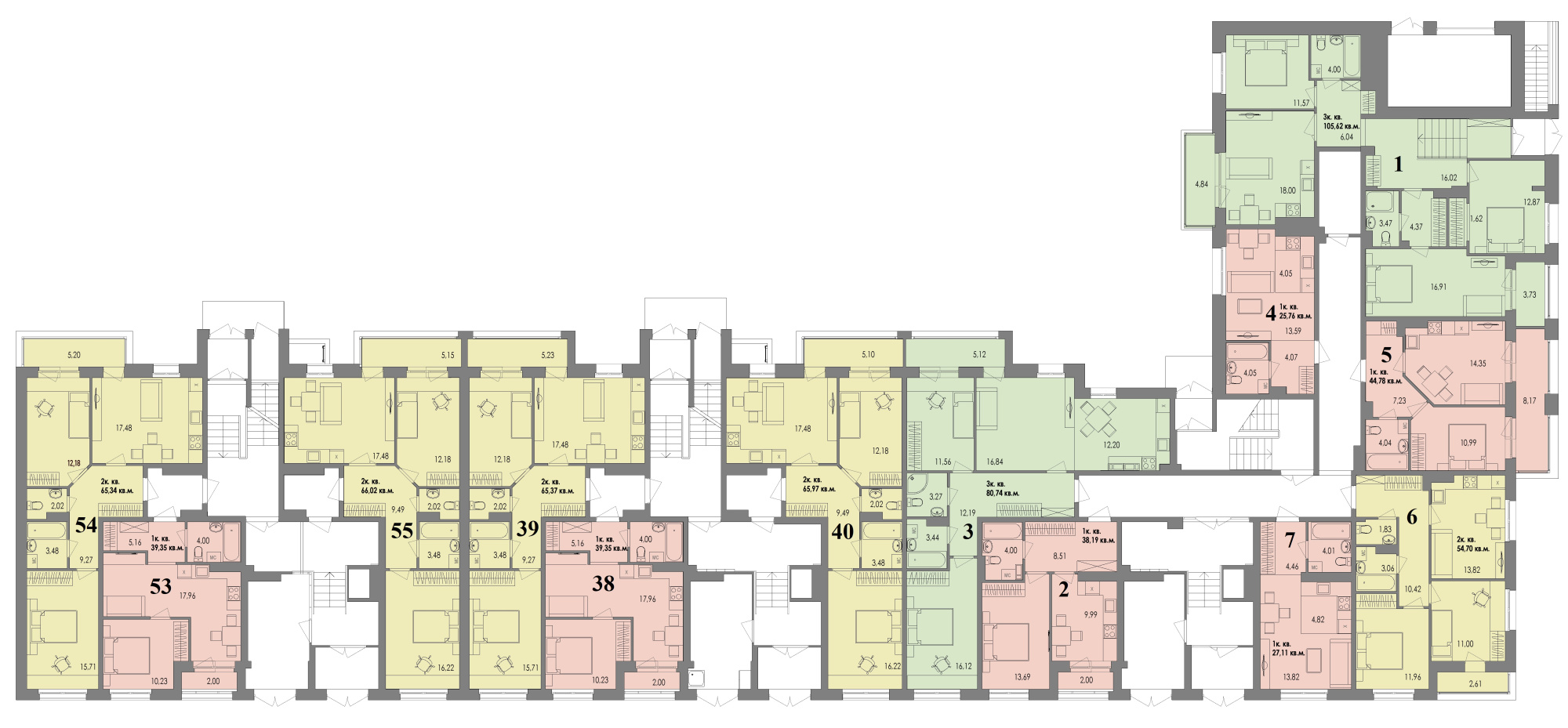 ЖК Равновесие, д1, кв.55