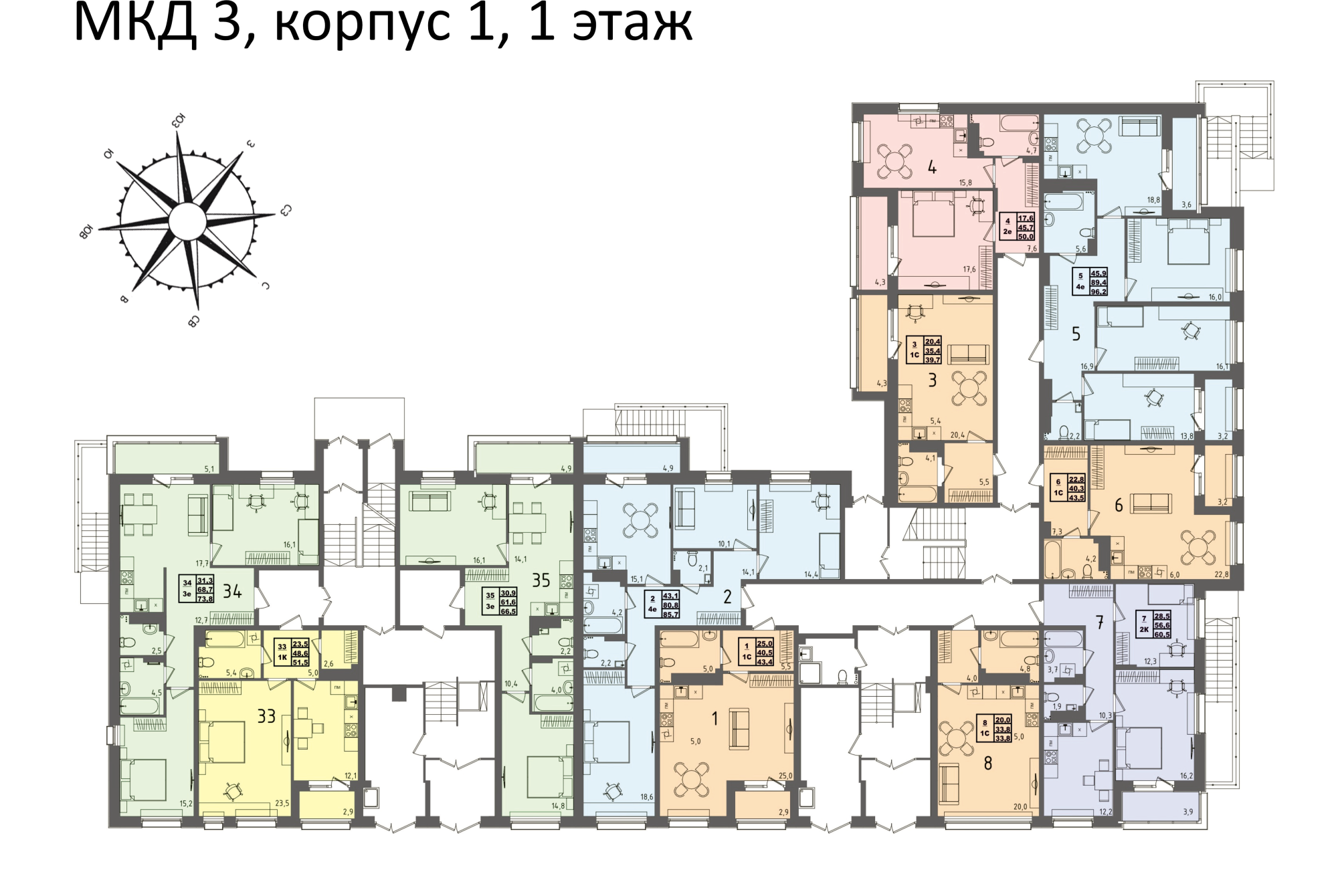 ЖК Равновесие, д3, кв.35