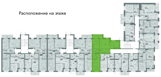 купить квартиру 3 комнаты, 79.2 кв.м. №27 в петрозаводске