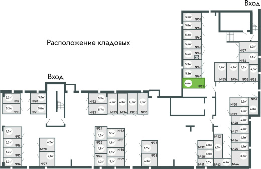 купить кладовку ЖК Равновесие, д.1, кладовая №65 в петрозаводске