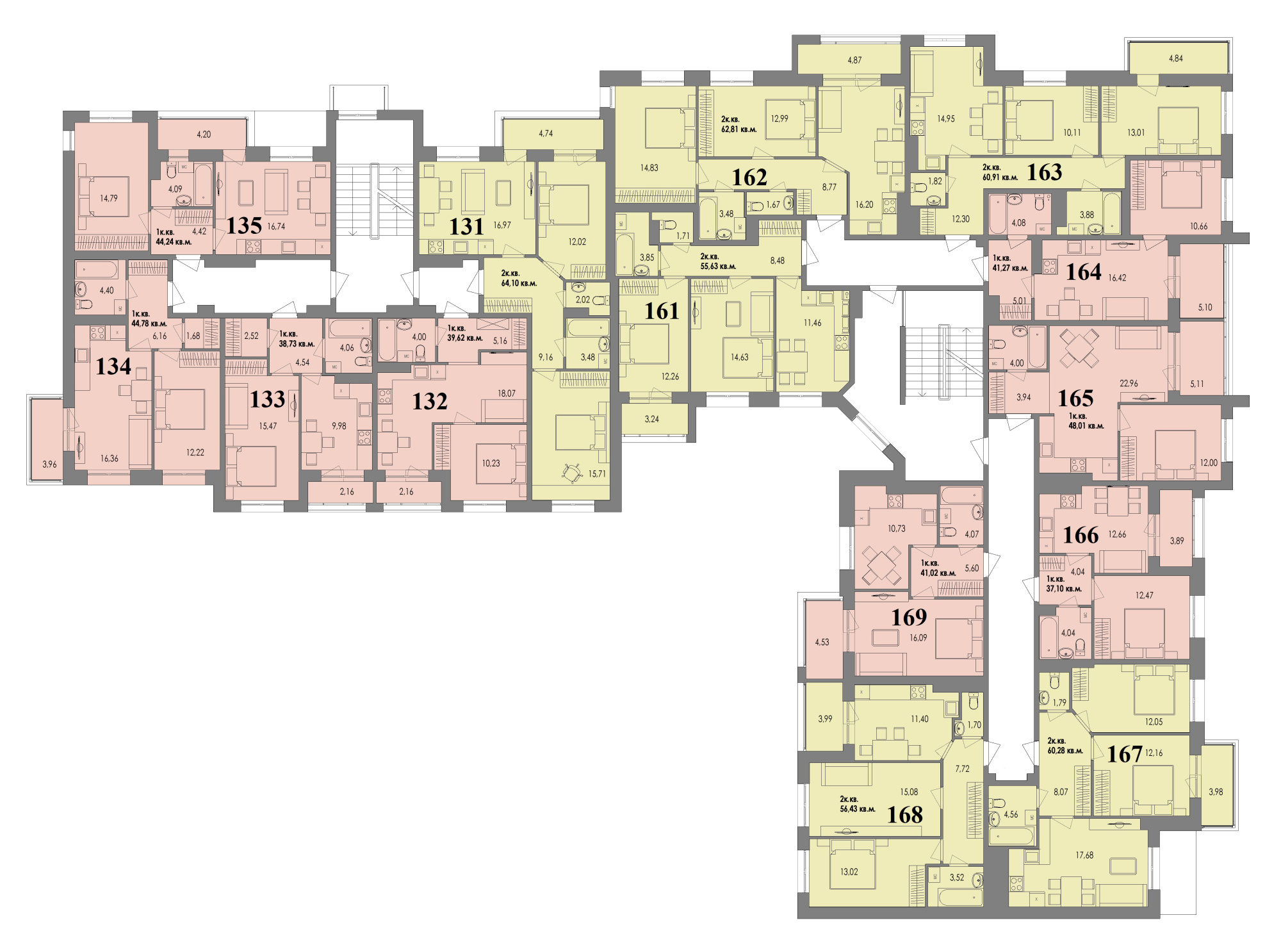 ЖК Равновесие, д1, кв.169